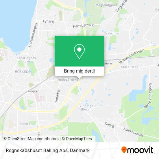 Regnskabshuset Balling Aps kort
