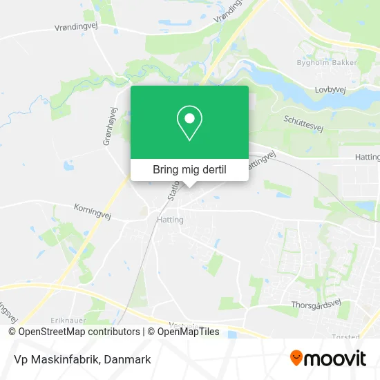 Vp Maskinfabrik kort