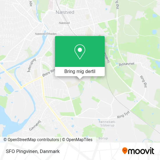 SFO Pingvinen kort