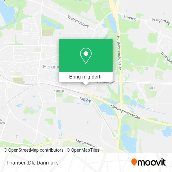 Thansen.Dk kort