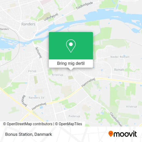 Bonus Station kort