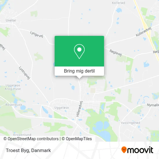 Troest Byg kort