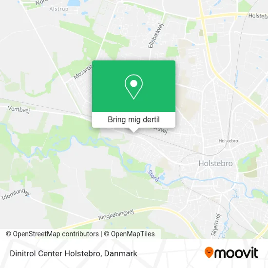 Dinitrol Center Holstebro kort