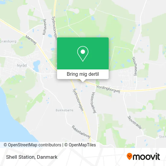 Shell Station kort