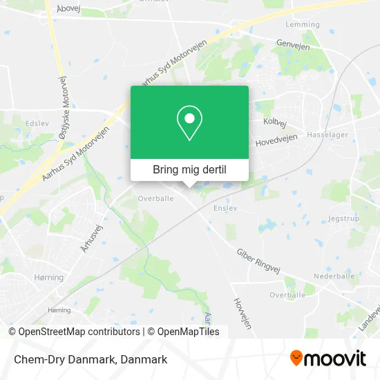 Chem-Dry Danmark kort