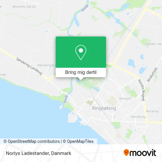 Norlys Ladestander kort