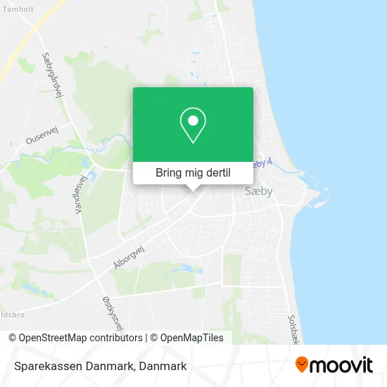 Sparekassen Danmark kort