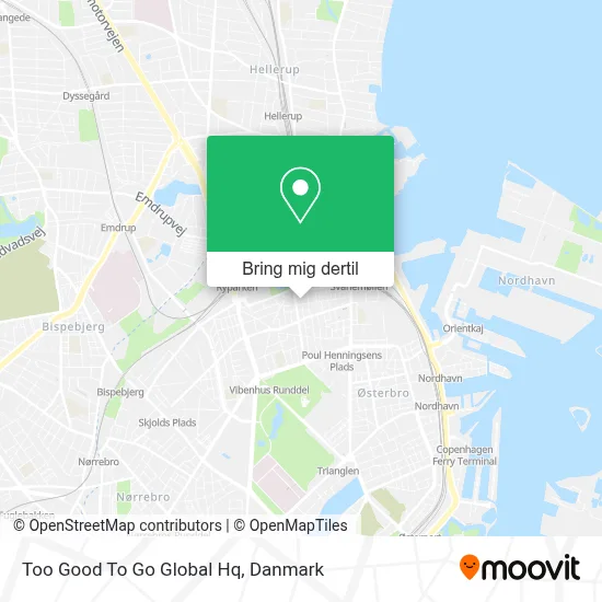 Too Good To Go Global Hq kort