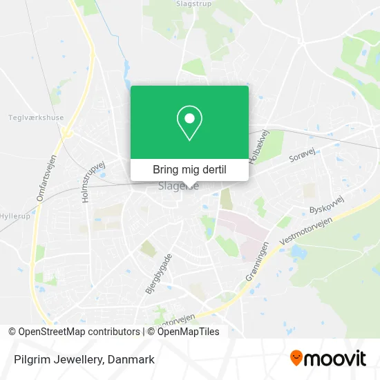 Pilgrim Jewellery kort