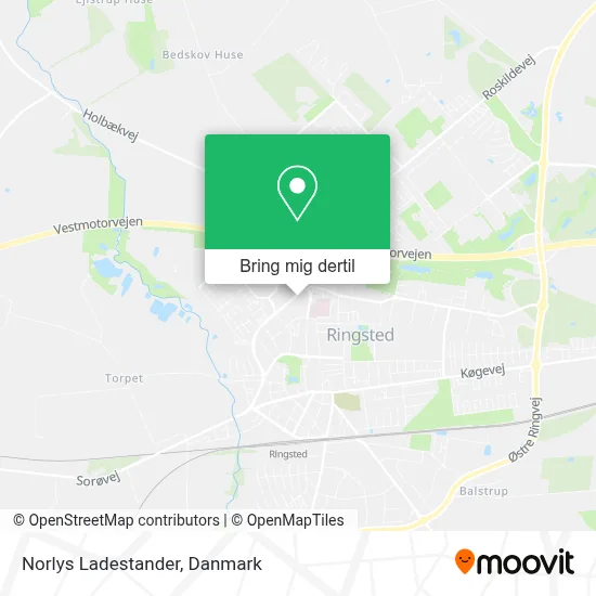 Norlys Ladestander kort