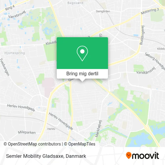 Semler Mobility Gladsaxe kort