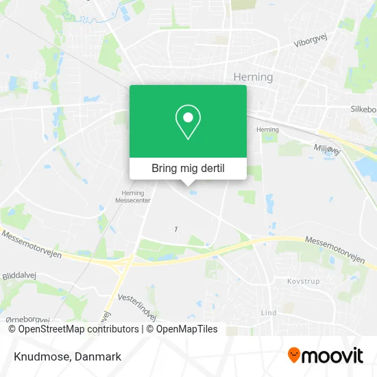 Knudmose kort