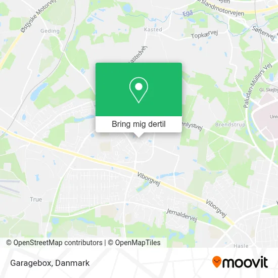 Garagebox kort