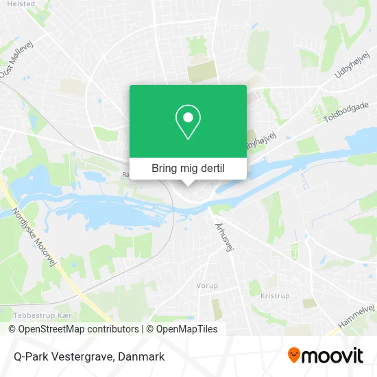 Q-Park Vestergrave kort
