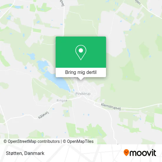 Støtten kort