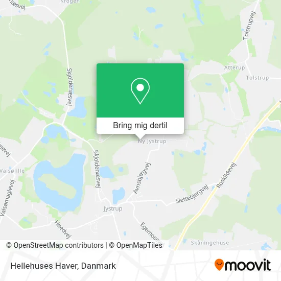 Hellehuses Haver kort