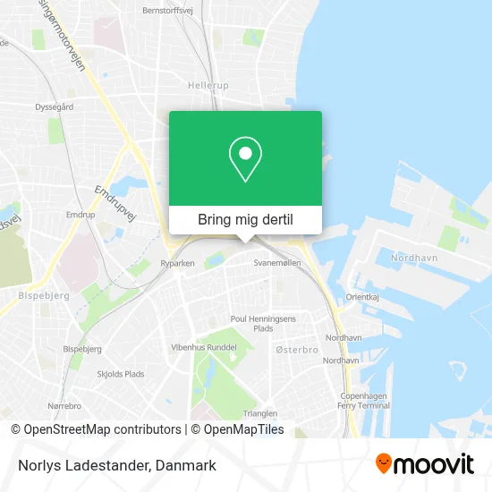 Norlys Ladestander kort