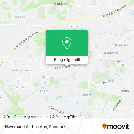 Havemand Aarhus Aps kort