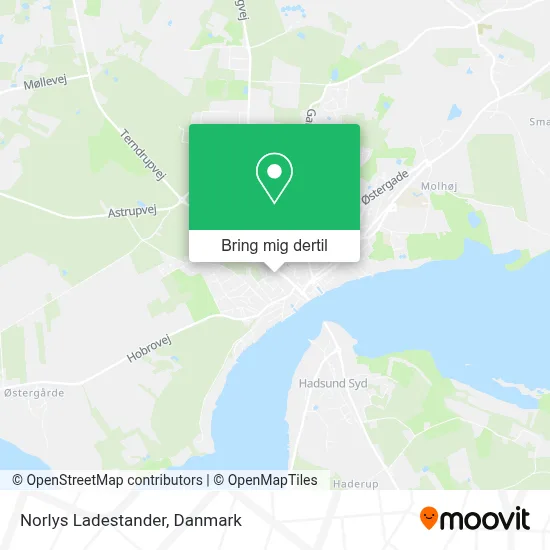 Norlys Ladestander kort
