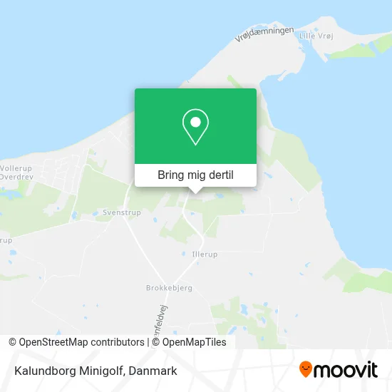 Kalundborg Minigolf kort
