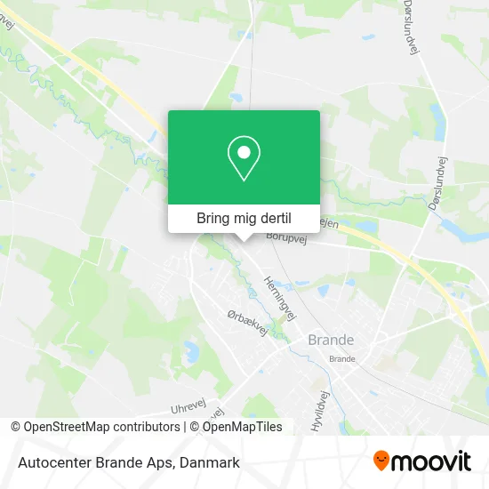 Autocenter Brande Aps kort