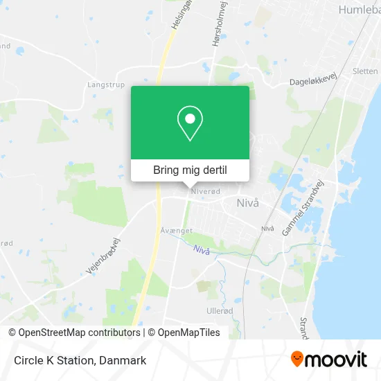 Circle K Station kort