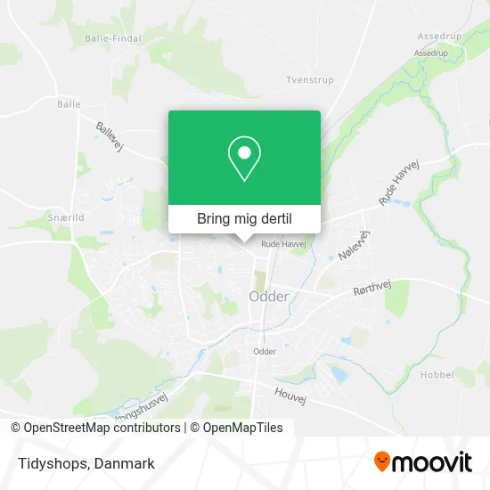 Tidyshops kort