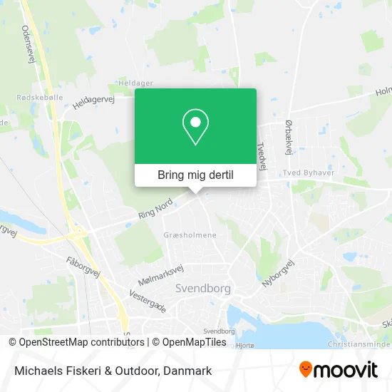 Michaels Fiskeri & Outdoor kort