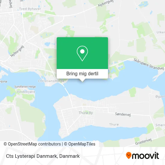 Cts Lysterapi Danmark kort