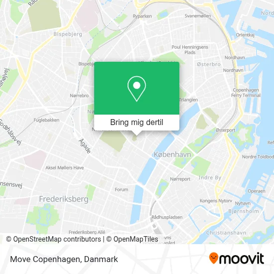 Move Copenhagen kort