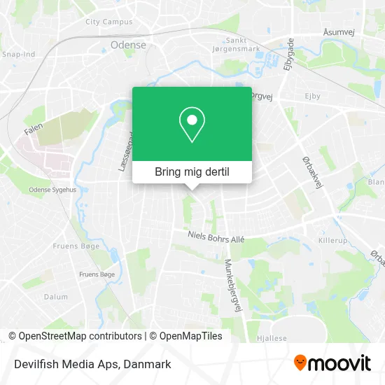 Devilfish Media Aps kort