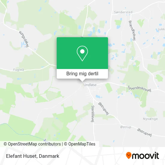 Elefant Huset kort