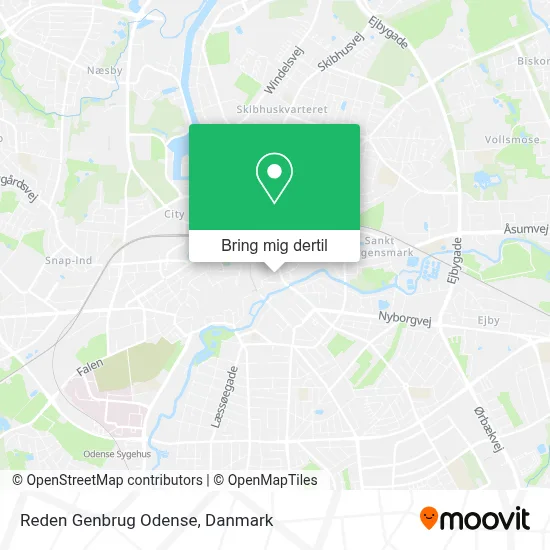 Reden Genbrug Odense kort
