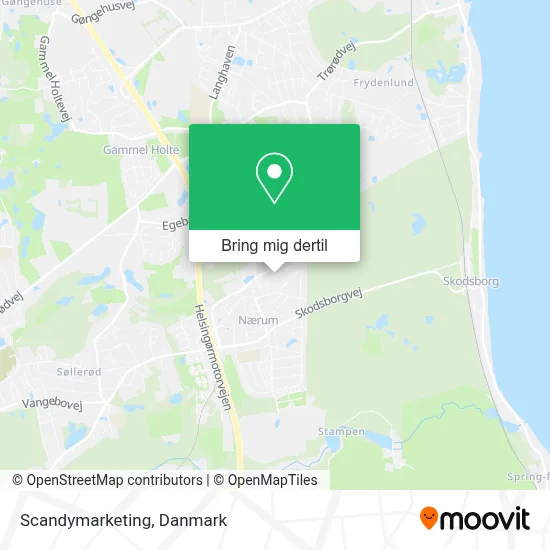 Scandymarketing kort