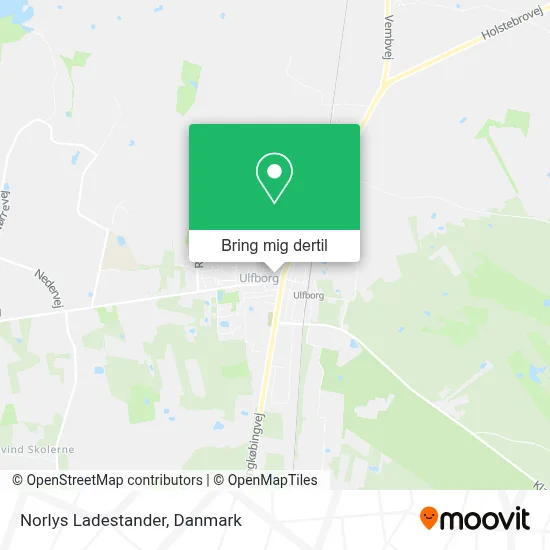 Norlys Ladestander kort