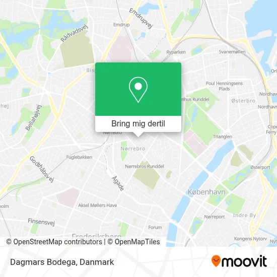 Dagmars Bodega kort