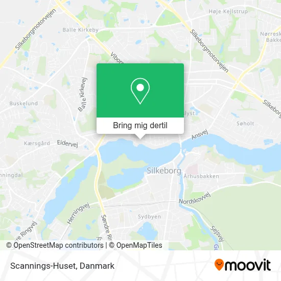 Scannings-Huset kort