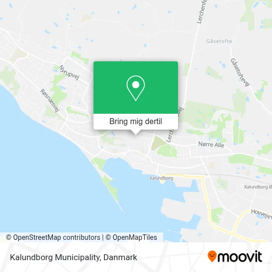 Kalundborg Municipality kort