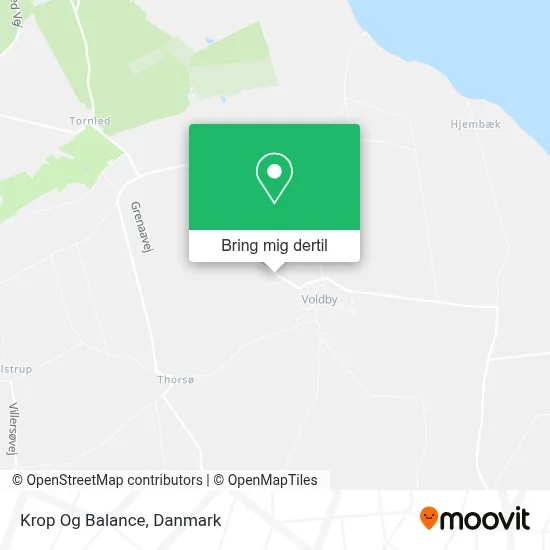 Krop Og Balance kort