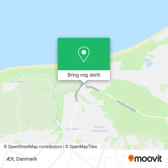 Ælt kort