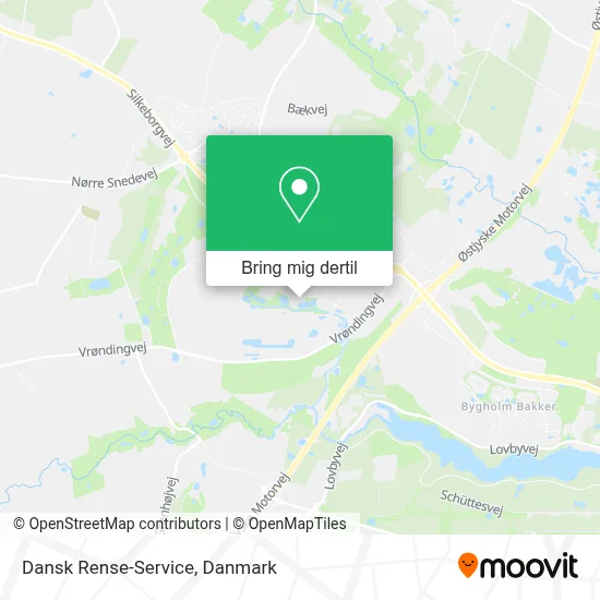 Dansk Rense-Service kort