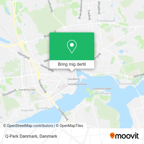 Q-Park Danmark kort