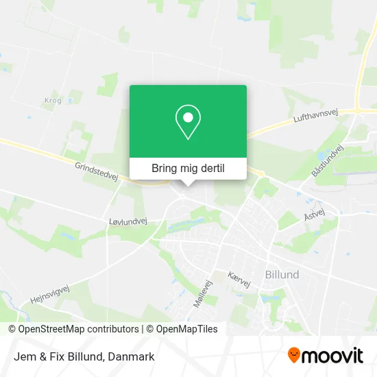 Jem & Fix Billund kort