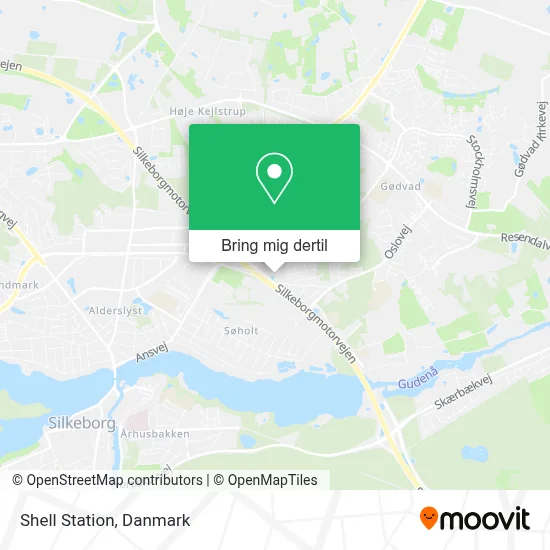 Shell Station kort