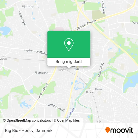 Big Bio - Herlev kort