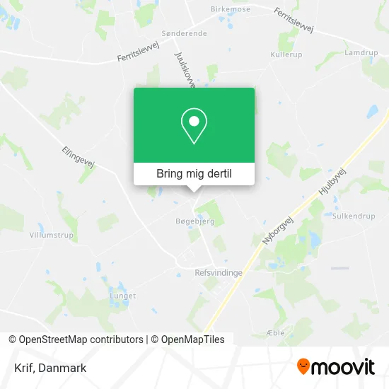 Krif kort