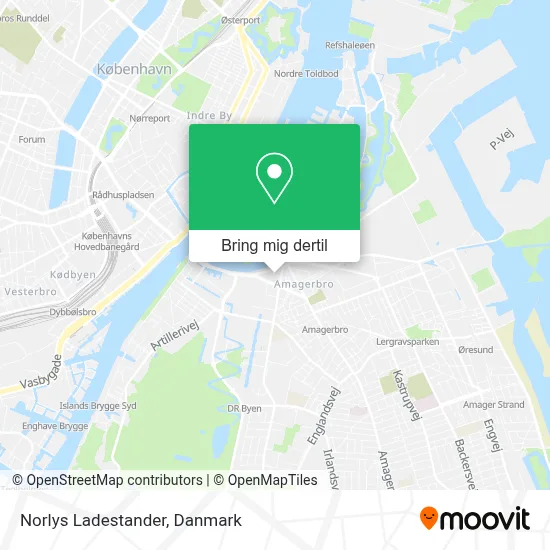 Norlys Ladestander kort