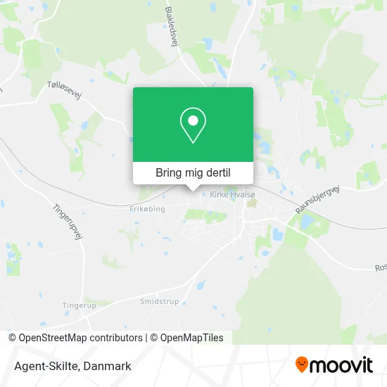 Agent-Skilte kort