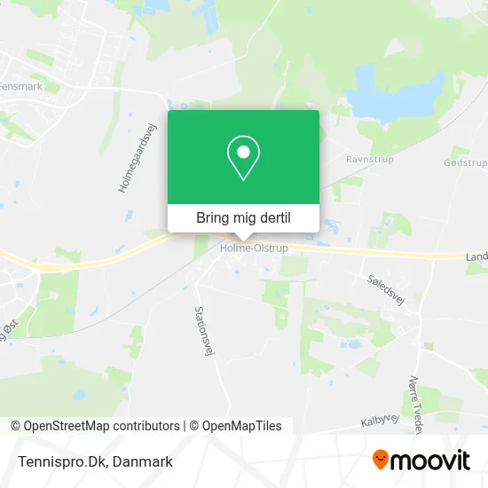 Tennispro.Dk kort