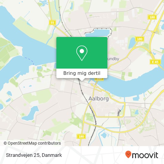 Strandvejen 25 kort